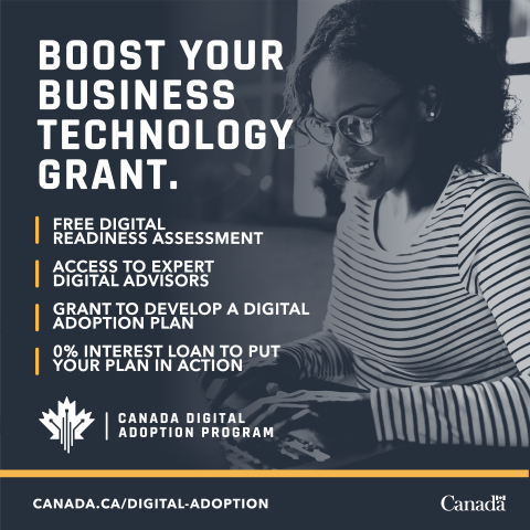 CDAP Grant - Boost Your Business Technology Grant